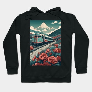 Train in Japan Hoodie